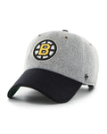 '47 Brand Boston Bruins Golden Age Clean Up Hat