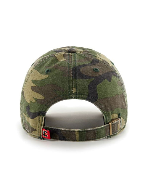 '47 Brand Calgary Flames Camo Clean Up Hat