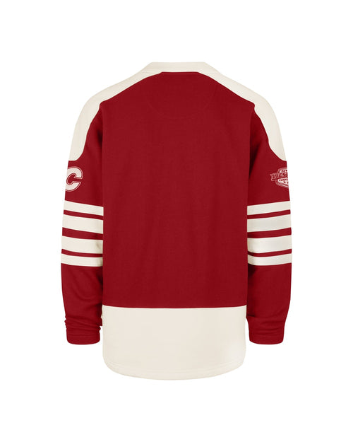 47 Brand Calgary Flames Golden Age Sweep Check Eternal Lacer