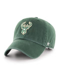 '47 Brand Clean Up Cap- Milwaukee Bucks