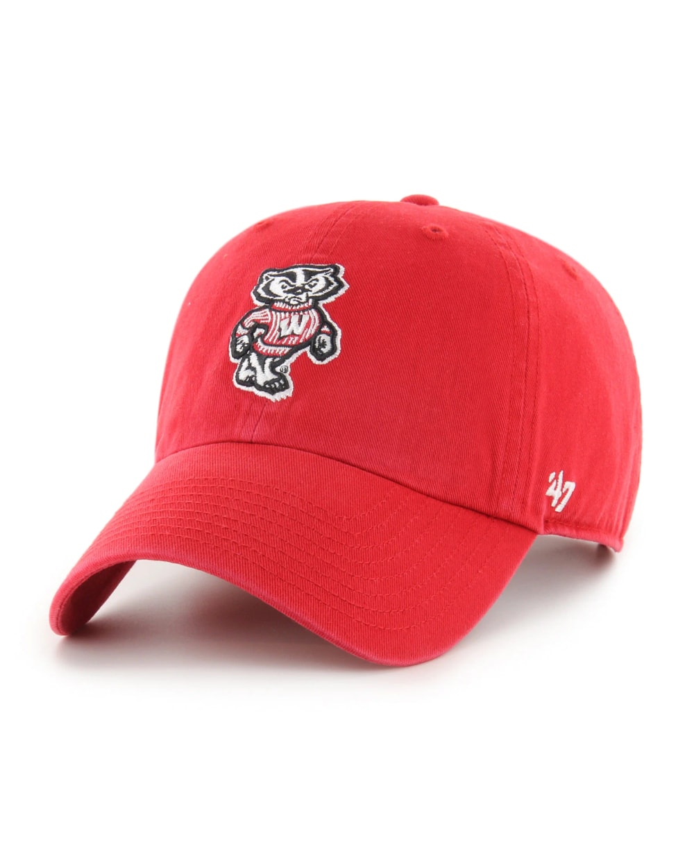 '47 Brand Clean Up Hat- Wisconsin Badgers