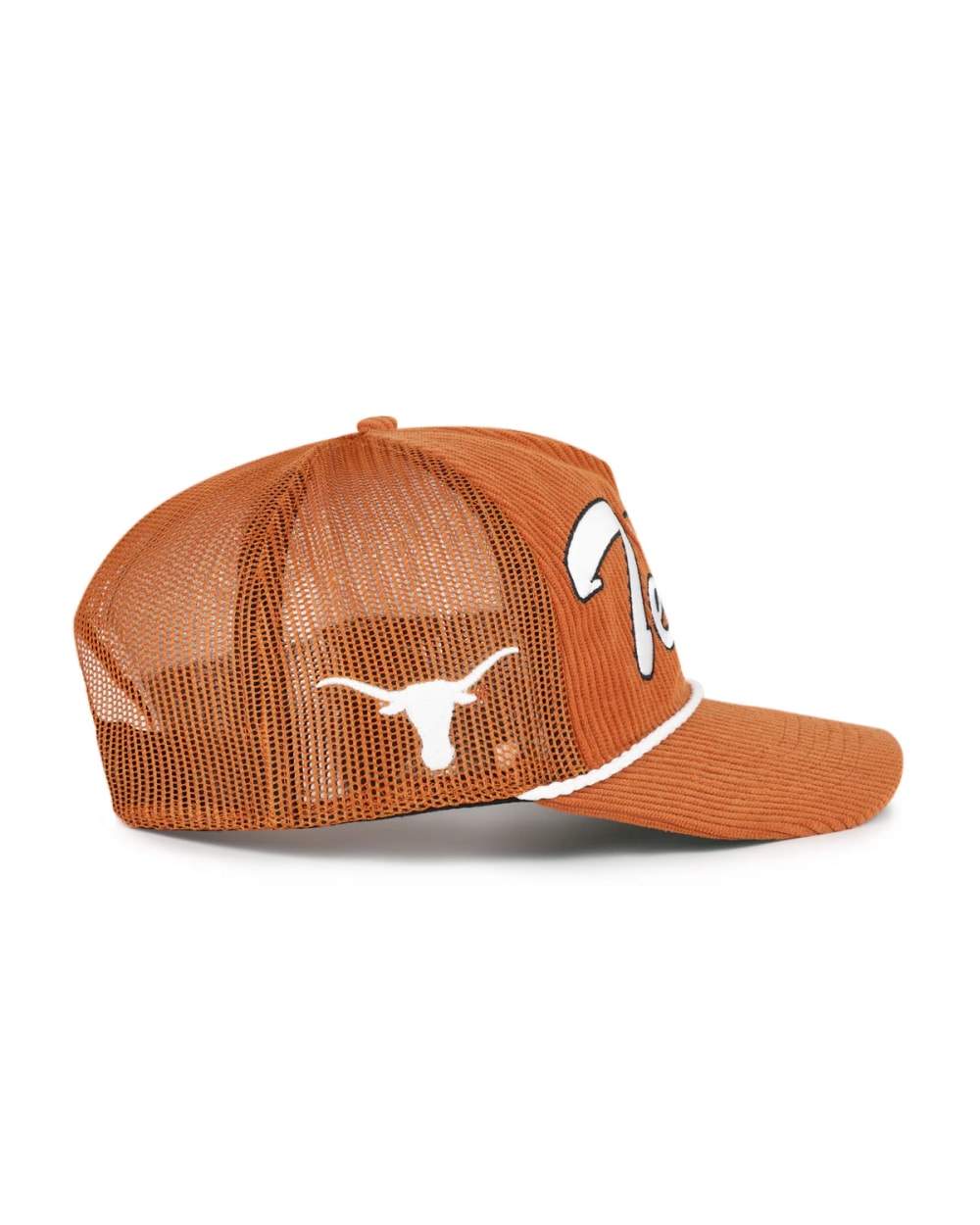 '47 Brand Double Header Mesh Hitch RF Relaxed Fit- Texas Longhorns