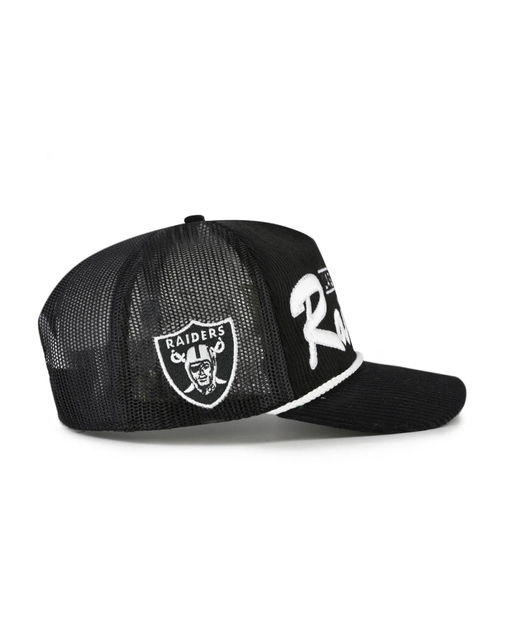 '47 Brand Double Header Mesh Relaxed Fit Hat- Las Vegas Raiders