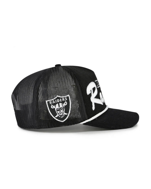 '47 Brand Double Header Mesh Relaxed Fit Hat- Las Vegas Raiders