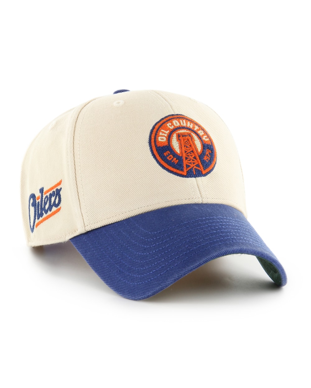 '47 Brand Edmonton Oilers Alternate Logo Fairfield MVP Adjustable Hat