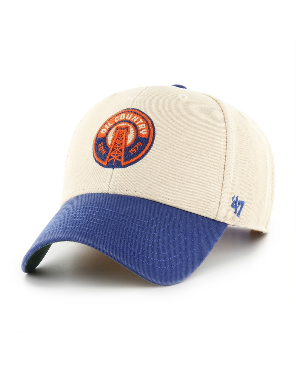 '47 Brand Edmonton Oilers Alternate Logo Fairfield MVP Adjustable Hat