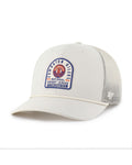 '47 Brand Edmonton Oilers Alternate Logo Monument Rope Trucker Adjustable Hat