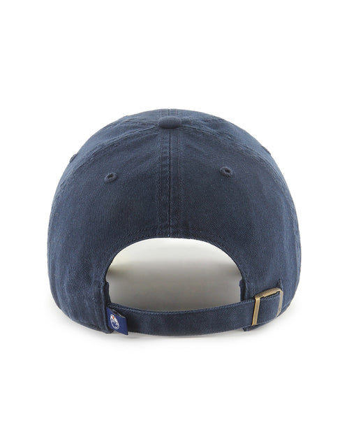 '47 Brand Edmonton Oilers Clean Up Adjustable Hat - Navy/Orange