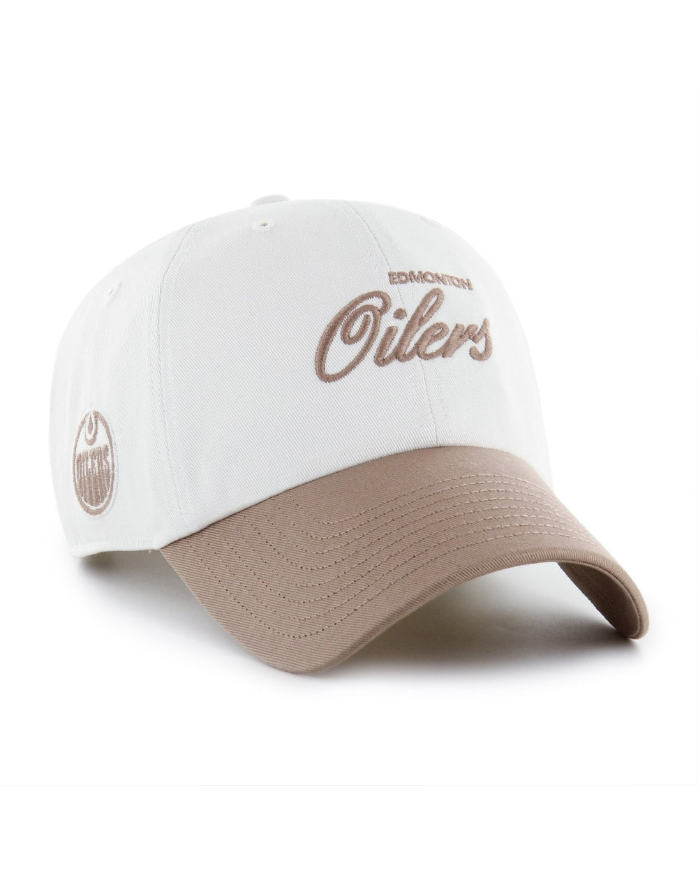 '47 Brand Edmonton Oilers Foundational Clean Up Hat
