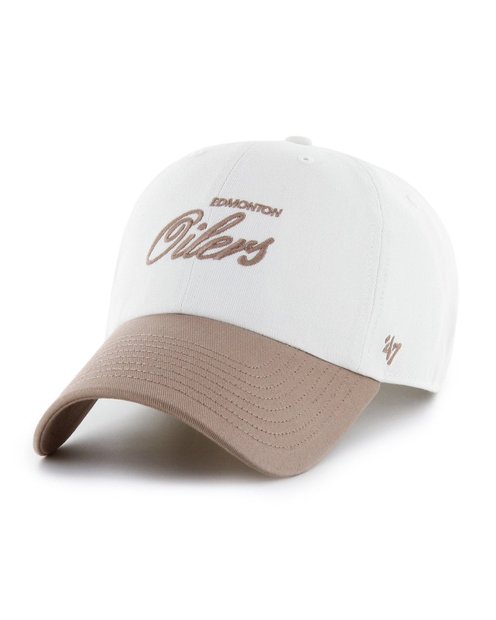 '47 Brand Edmonton Oilers Foundational Clean Up Hat