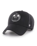 '47 Brand Edmonton Oilers MVP Adjustable Hat - Black/White