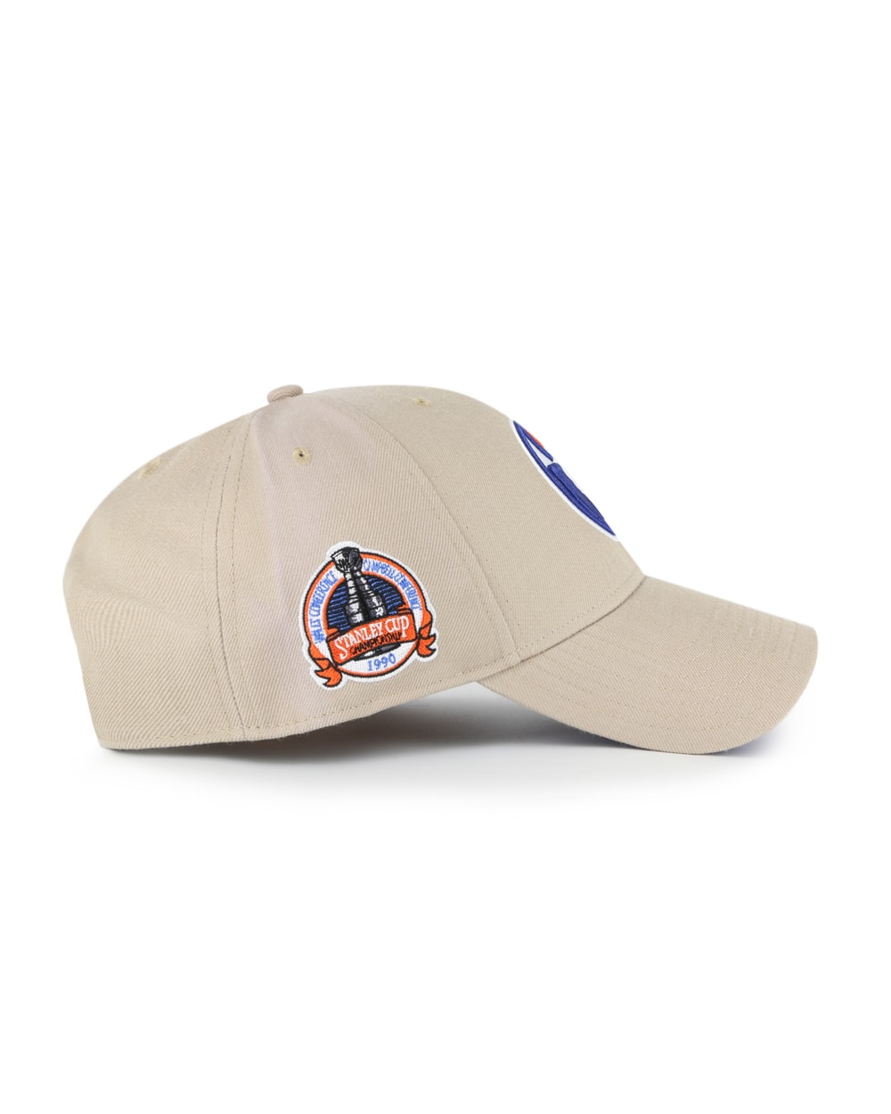 '47 Brand Edmonton Oilers MVP Sure Shot Adjustable Hat - Khaki