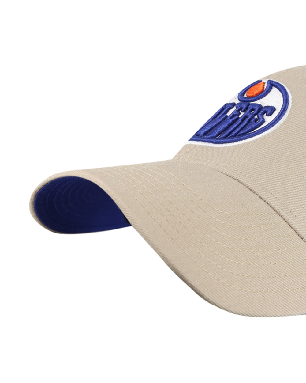 '47 Brand Edmonton Oilers MVP Sure Shot Adjustable Hat - Khaki
