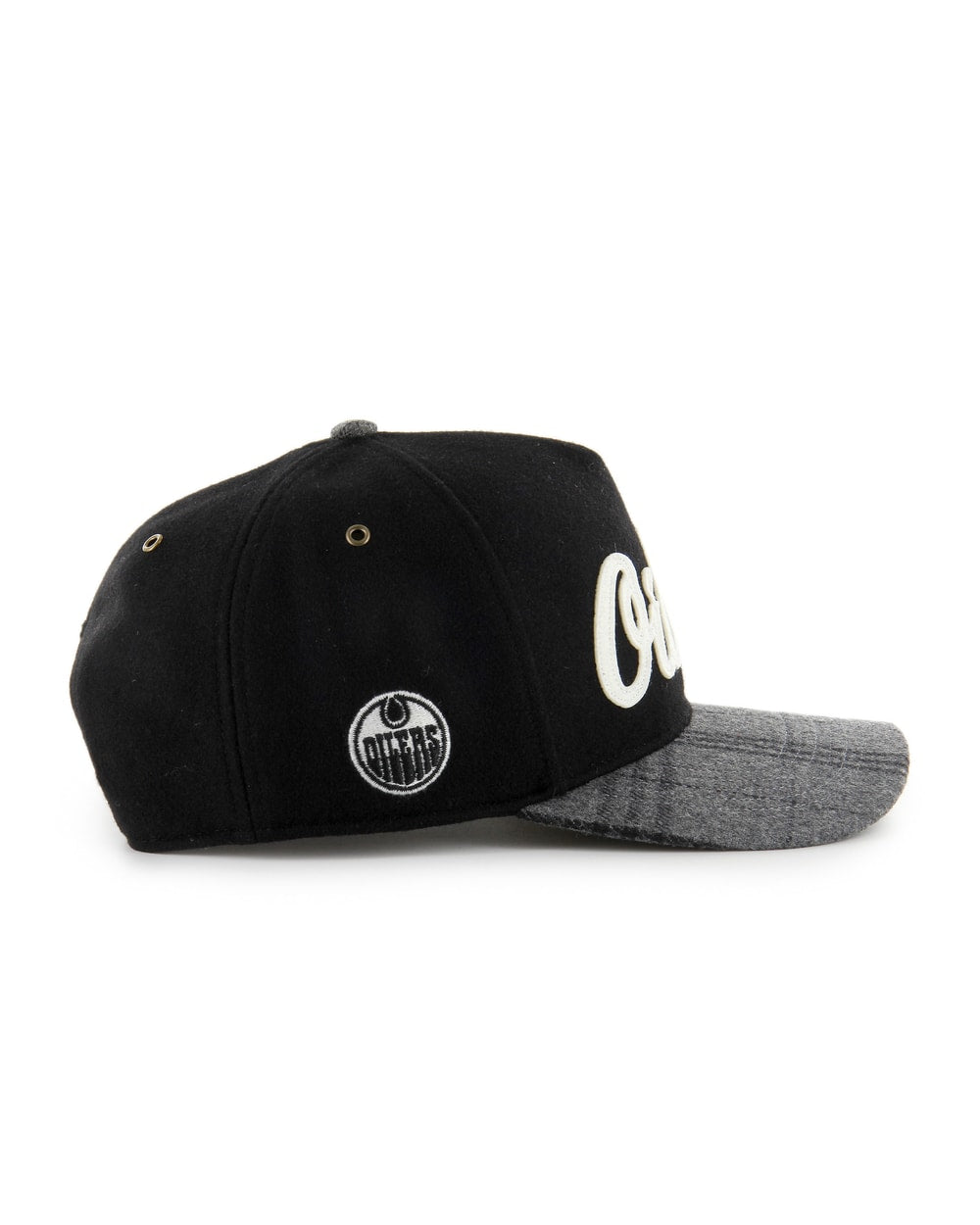'47 Brand Edmonton Oilers Windowpane Plaid Hitch Hat