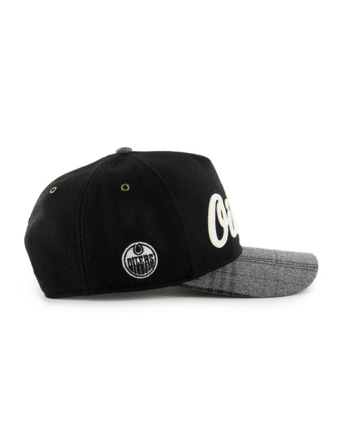 '47 Brand Edmonton Oilers Windowpane Plaid Hitch Hat