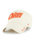 '47 Brand Edmonton Oilers Women's Alternate Logo Miata Clean Up Adjustable Hat