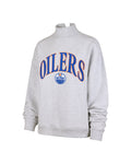 Edmonton Oilers 47 Brand Edmonton Oilers Women's Vantage Mock Neck