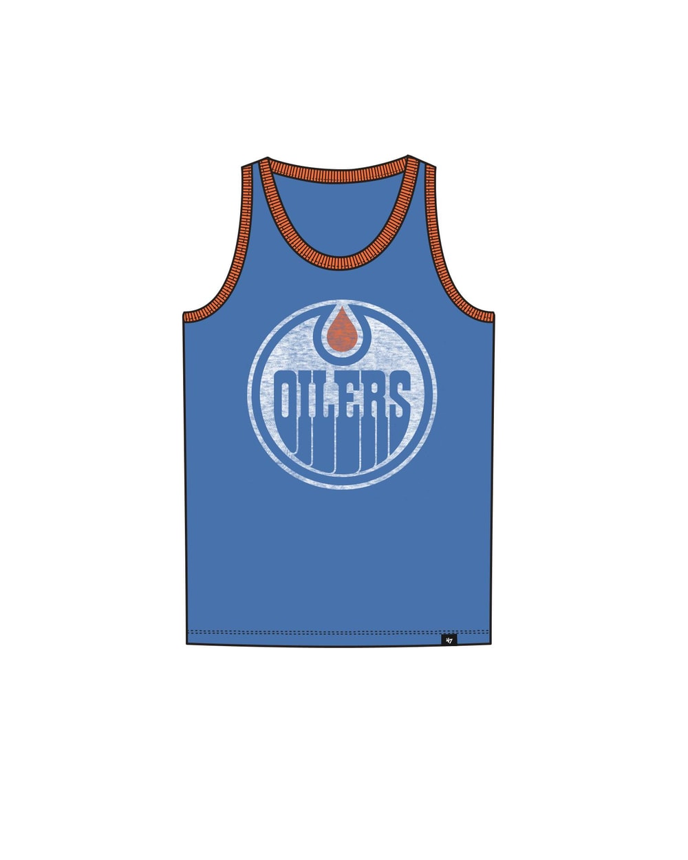 '47 Brand Edmonton Oilers Franklin Tank Top
