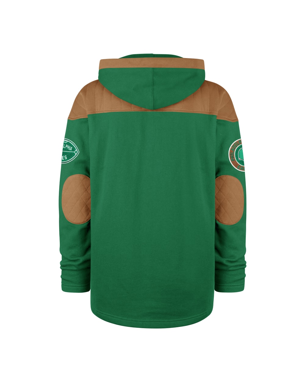 47 Brand Philadelphia Eagles Golden Age Wingback Lacer Hoodie
