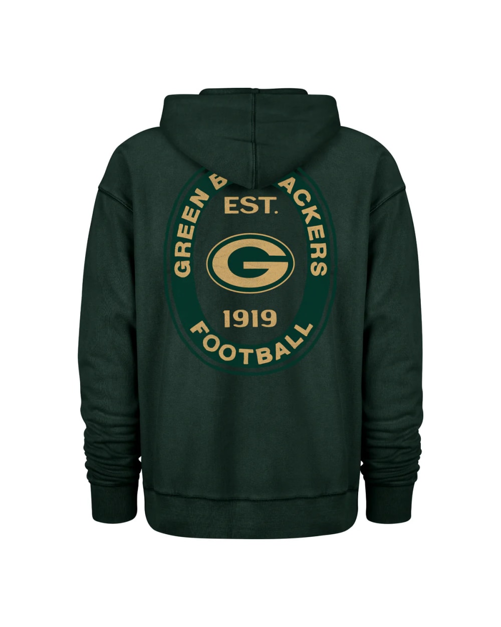 47 Brand Green Bay Packers Boot Path Ravine Fleece Hood