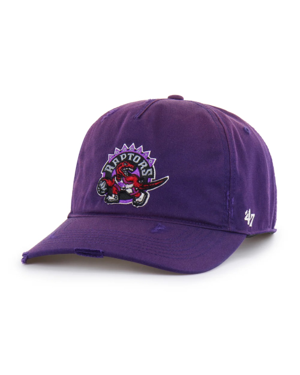 '47 Brand Hitch LC Low Crown Hardwood Classics Worn Cap- Toronto Raptors