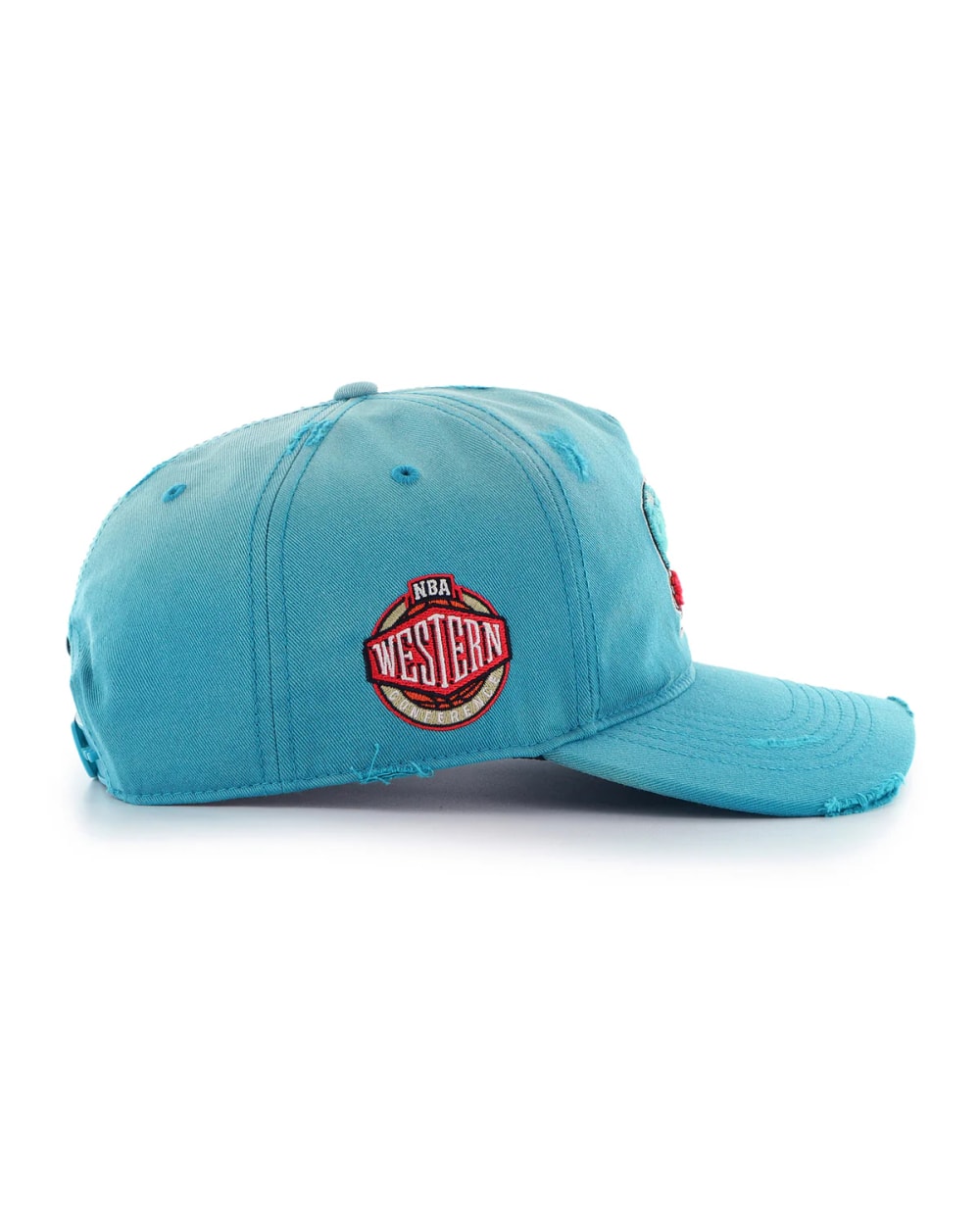 '47 Brand Hitch LC Low Crown Hardwood Classics Worn Cap- Vancouver Grizzlies
