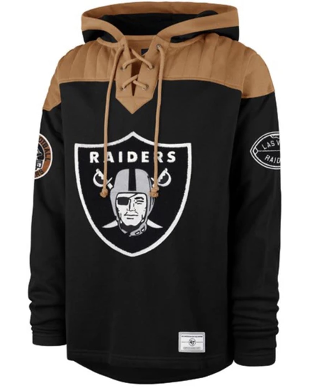 47 Brand Las Vegas Raiders Golden Age Wingback Lacer Hoodie