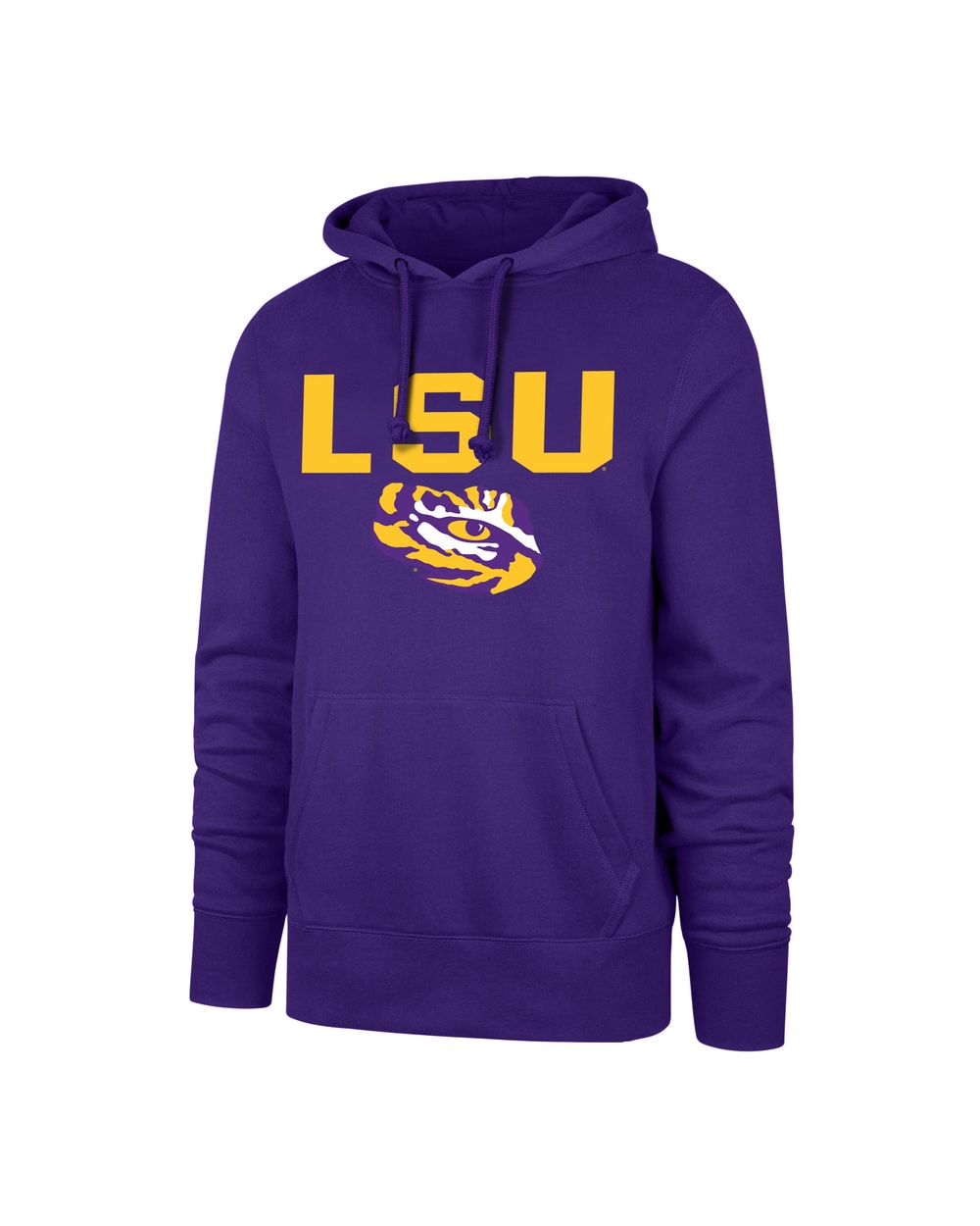 47 Brand Louisiana State Tigers Imprint Headline Hoodie