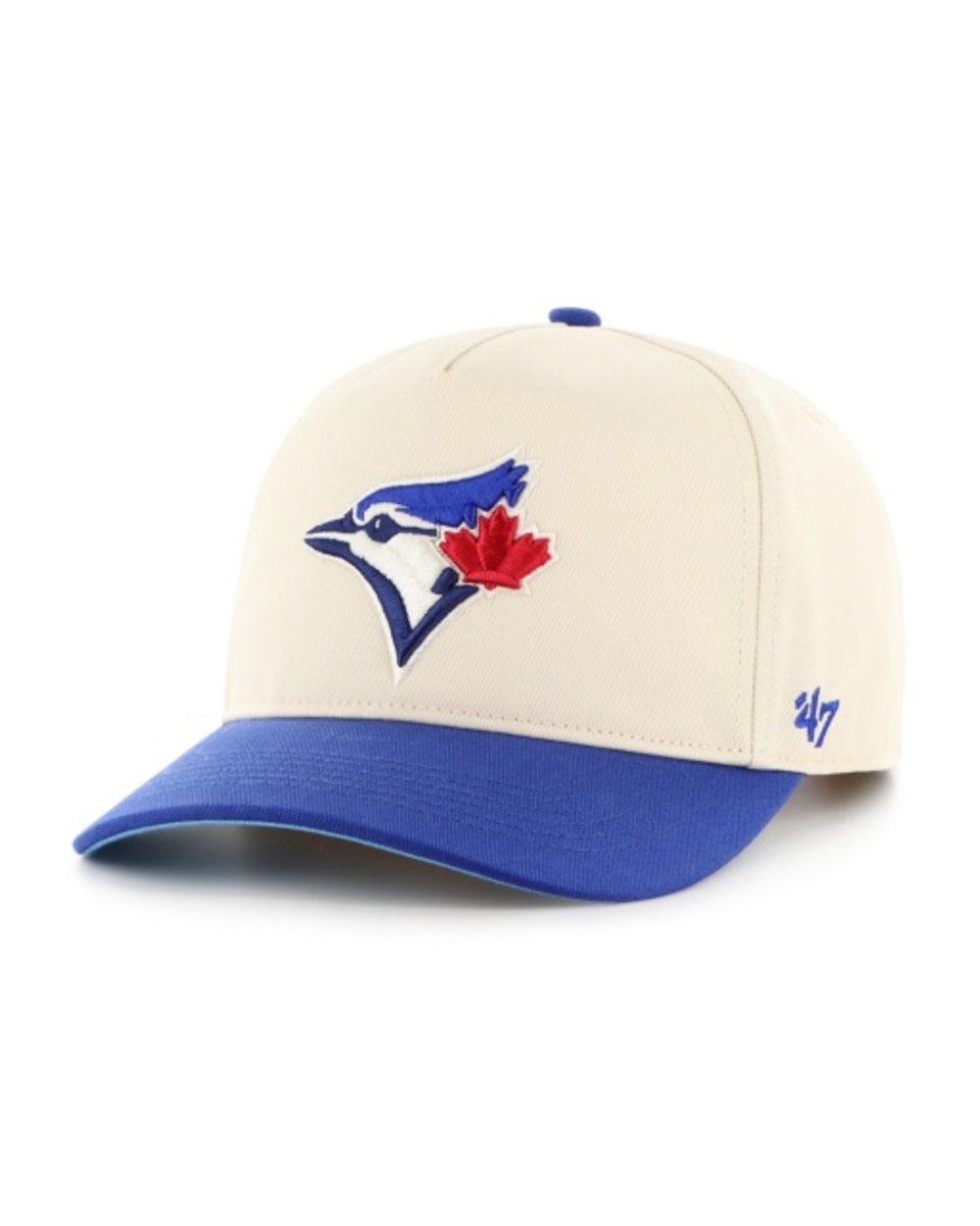 47 Brand MLB Hitch Hat - Natural - Toronto Blue Jays, front view