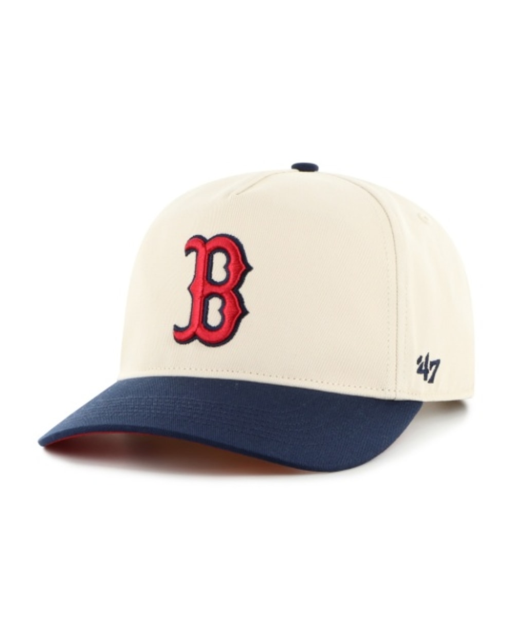 47 Brand MLB Hitch Hat - Natural - Boston Red Sox, front view
