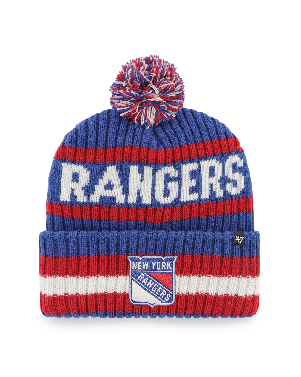 '47 Brand New York Rangers Bering Cuffed Knit Toque