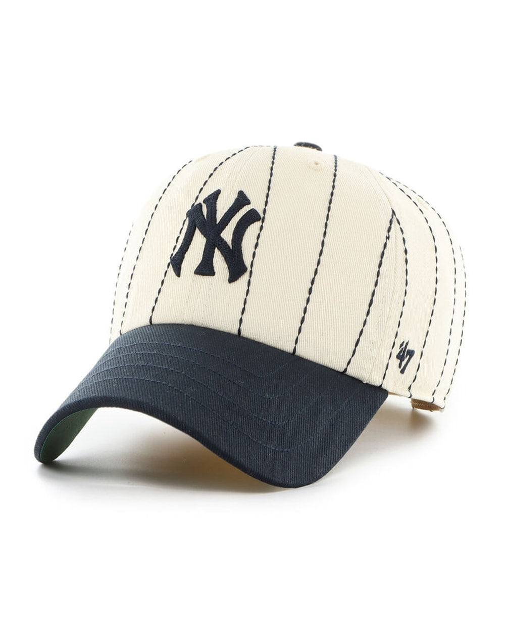 '47 Brand New York Yankees Rawlings Pinstripe Clean Up Hat