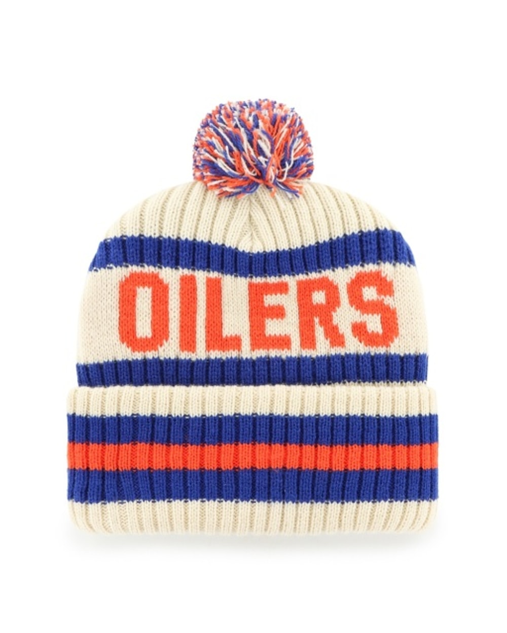 47 Brand NHL Bering Cuffed Knit Toque - Edmonton Oilers Alternate Logo, alternate view