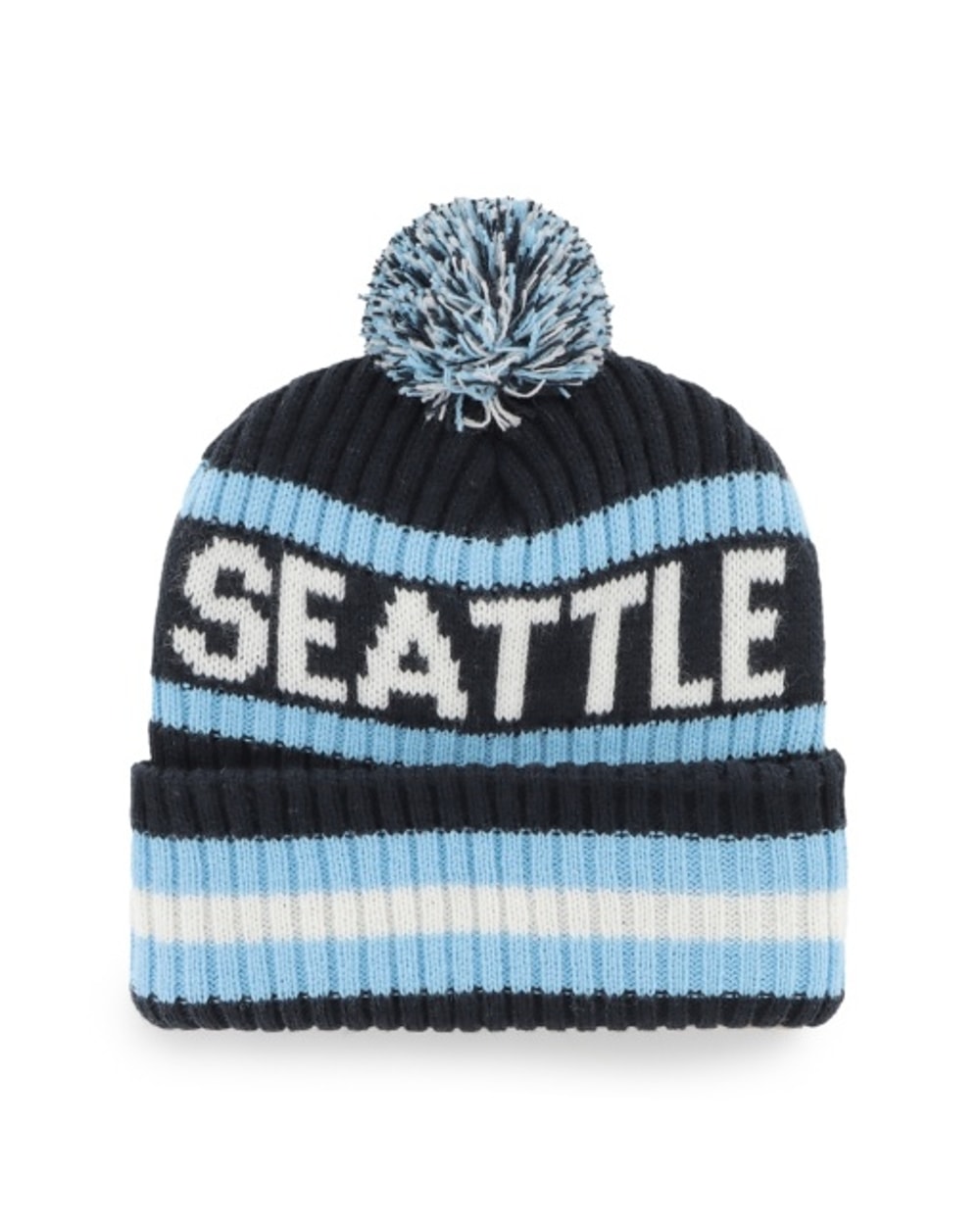 47 Brand NHL Bering Cuffed Knit Toque - Seattle Kraken, alternate view