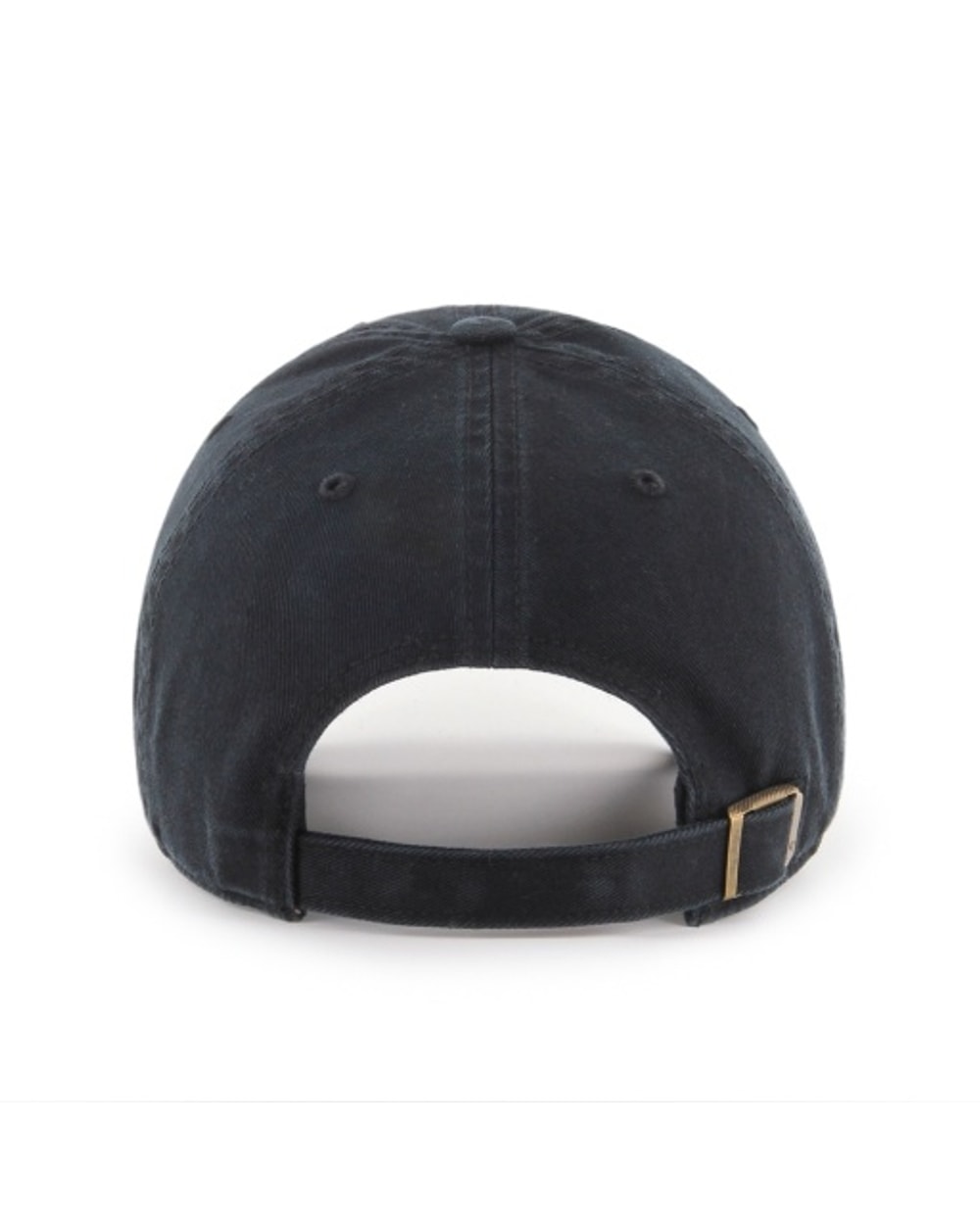 47 Brand NHL Clean Up Adjustable Hat - Black/White - Toronto Maple Leafs, back view