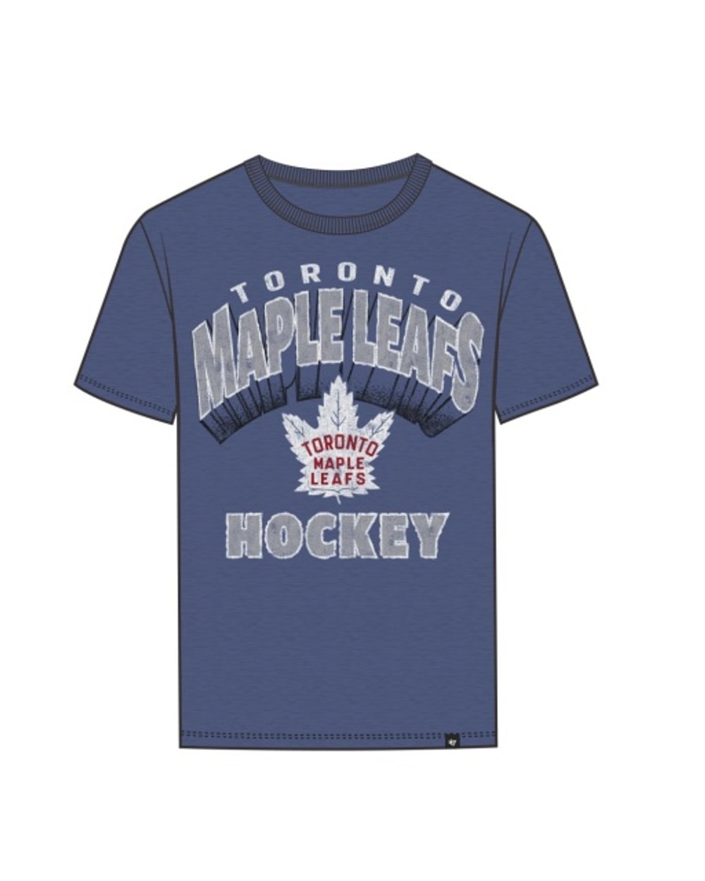 Toronto Maple Leafs 47 Brand NHL Dunmoure Scrum Tee