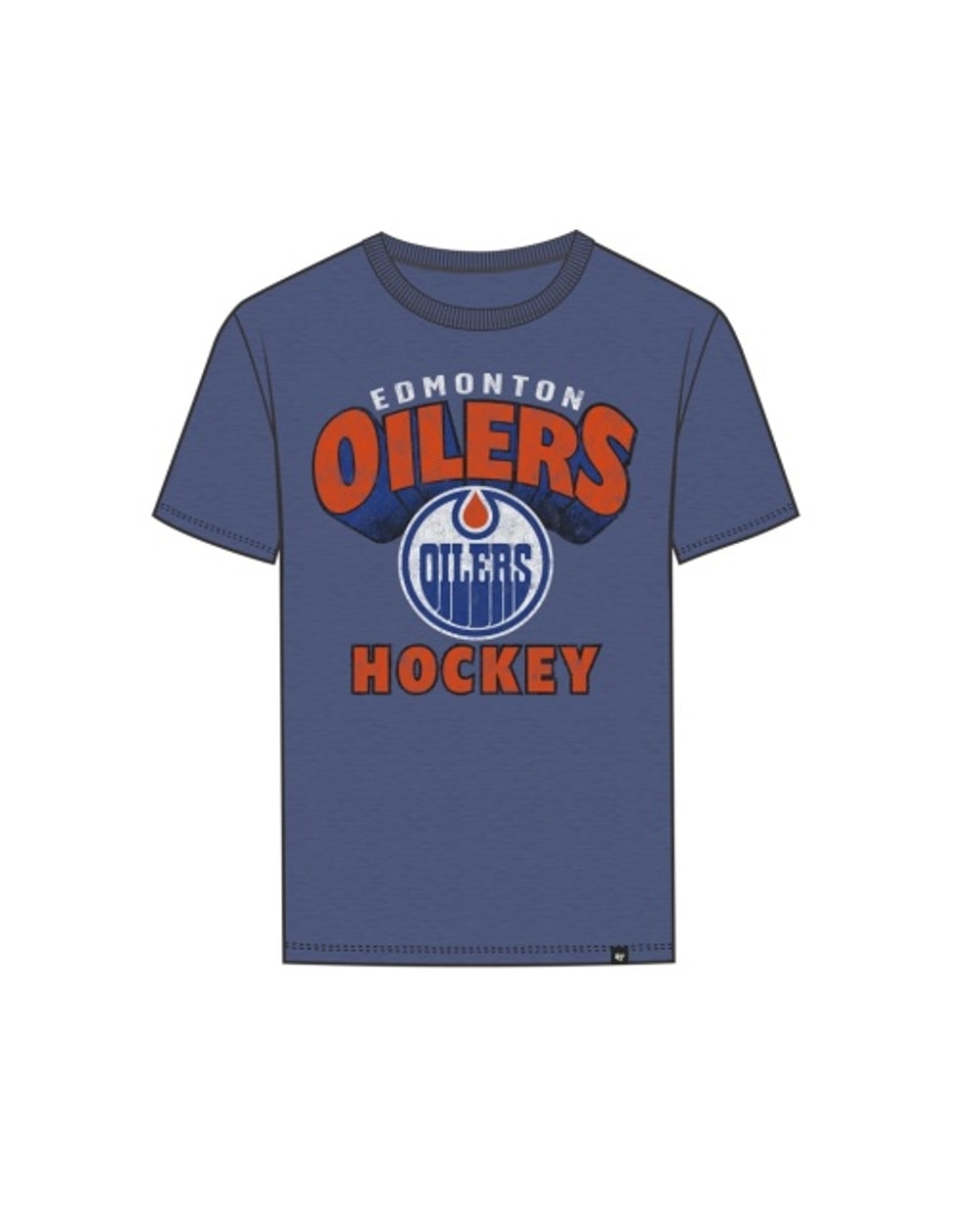 Edmonton Oilers 47 Brand NHL Dunmoure Scrum Tee