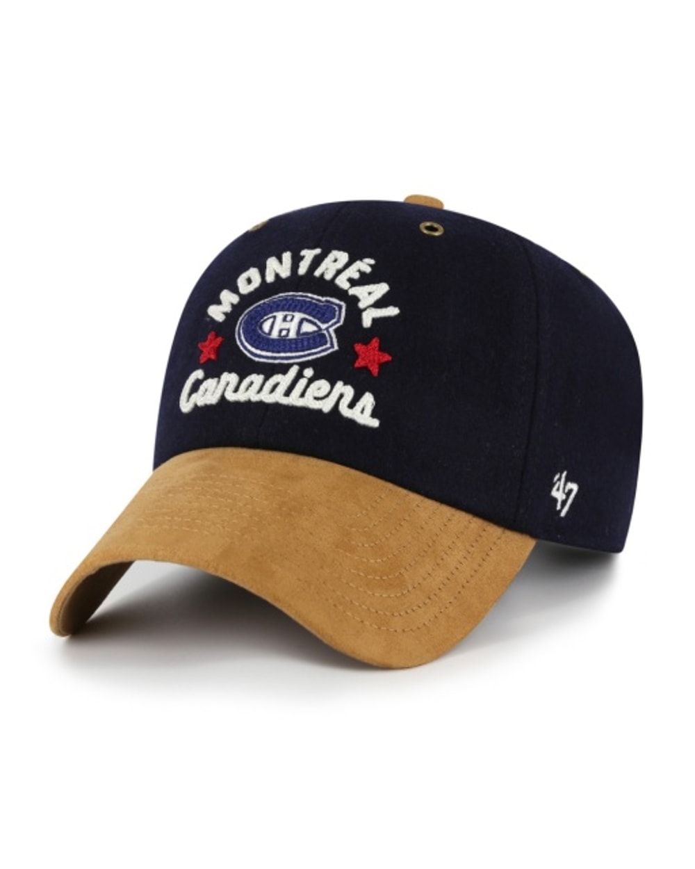 47 Brand NHL HPD Clean Up Hat - Montreal Canadiens, front view