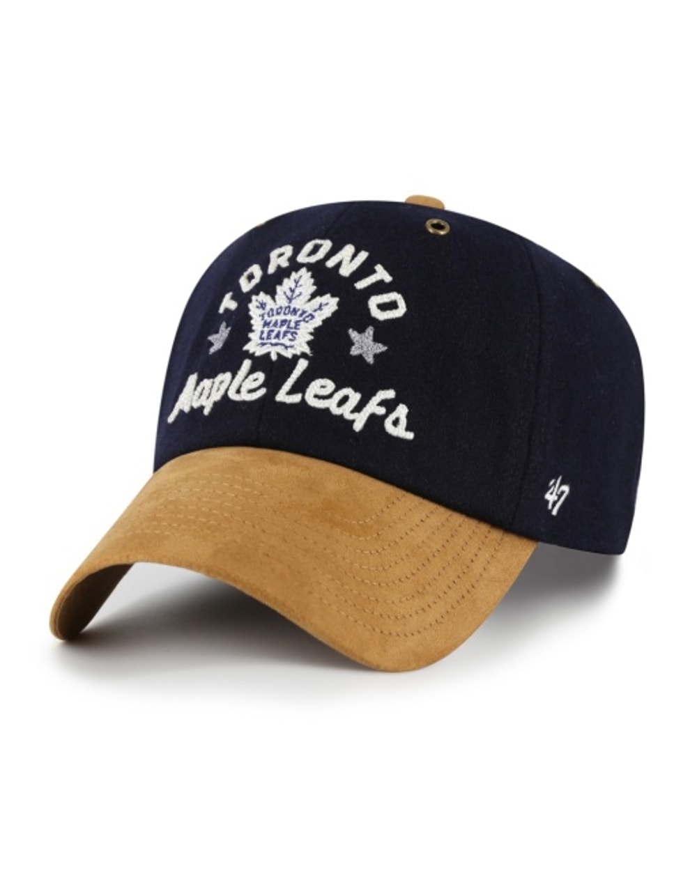 47 Brand NHL HPD Clean Up Hat - Toronto Maple Leafs, front view