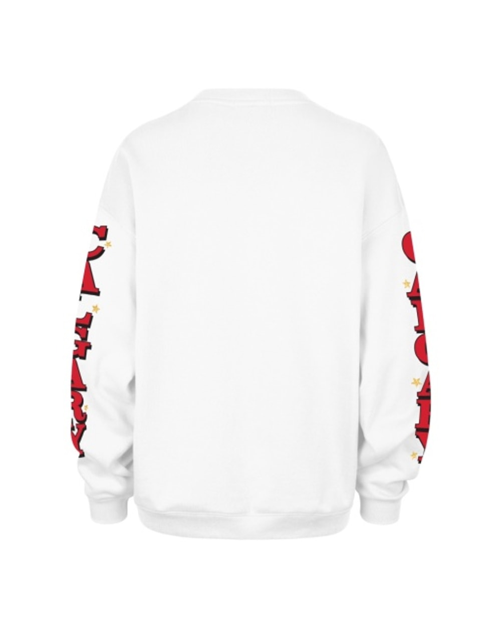 Calgary Flames 47 Brand NHL Women's Thunderous Oversized Crew