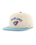 '47 Brand Retro Fieldstone Captain Snapback Hat- Toronto Blue Jays