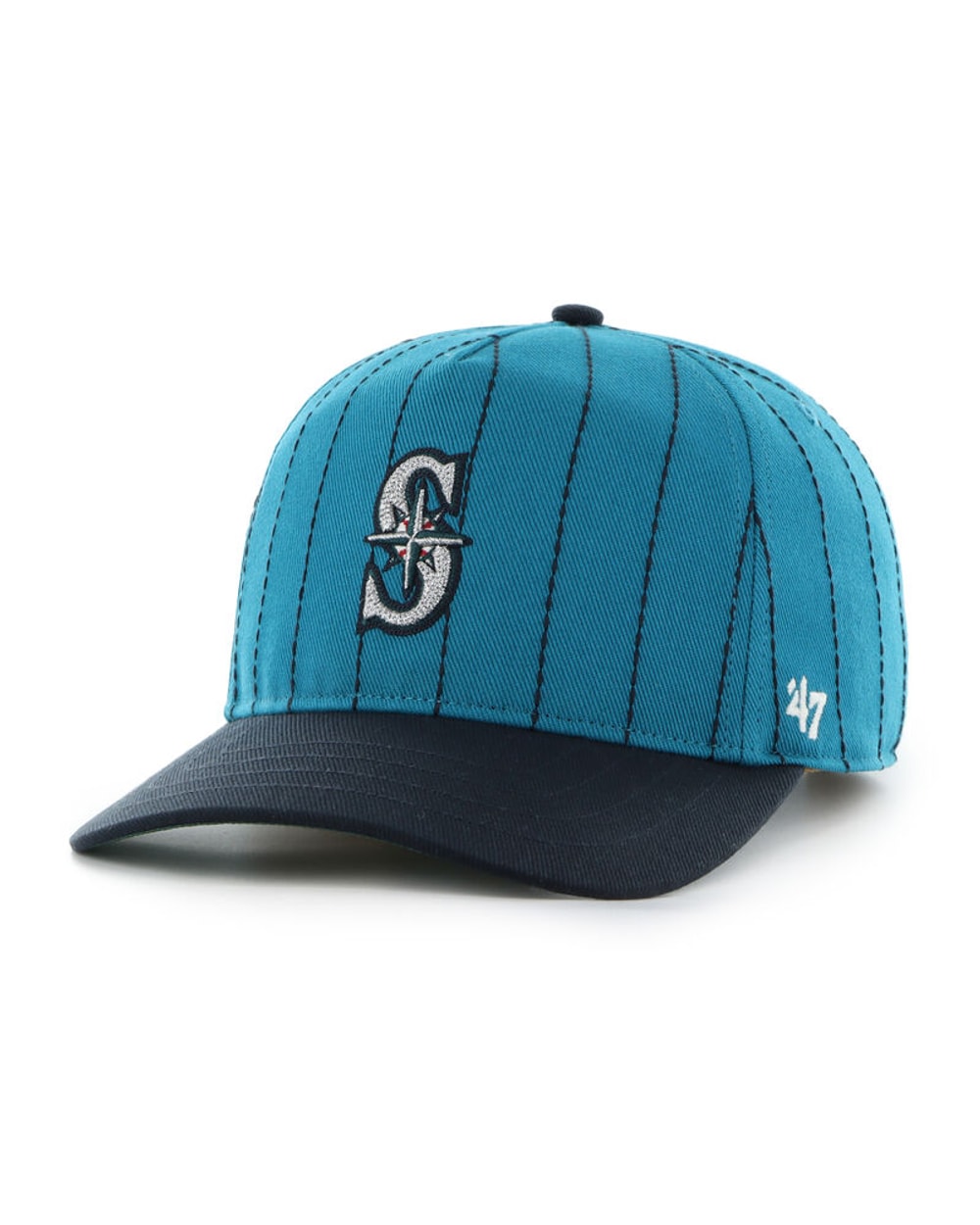 '47 Brand Seattle Mariners Rawlings Pinstripe Hitch Hat