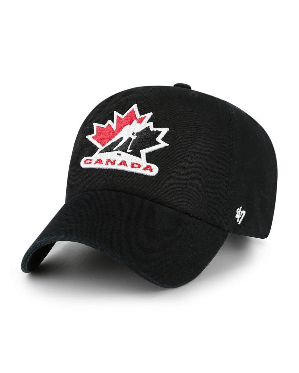 '47 Brand Team Canada '47 Clean Up Cap Black Team