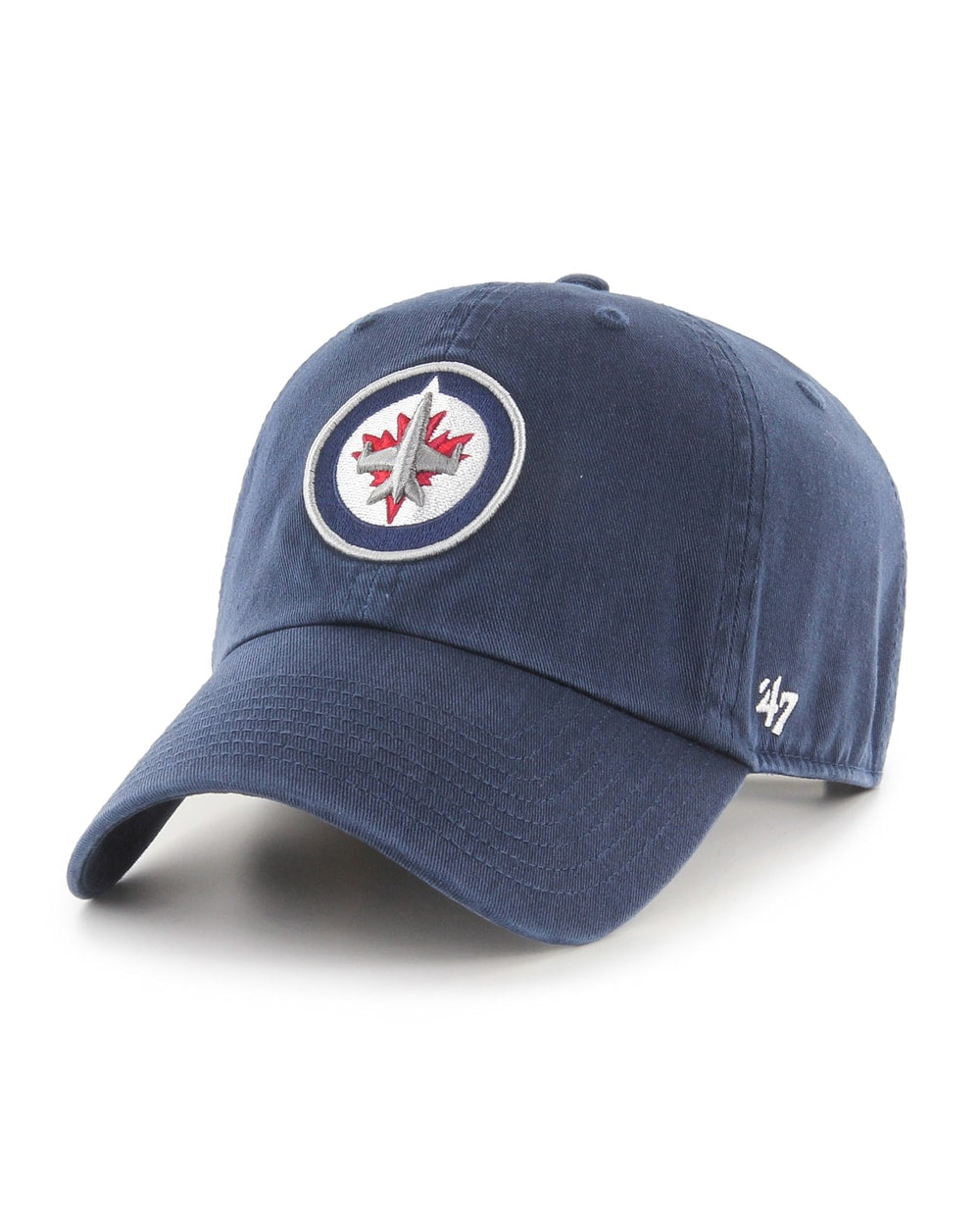 '47 Brand Winnipeg Jets Clean Up Adjustable Hat