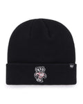 47 Brand Wisconsin Badgers Raised Cuffed Knit Toque - Wisconsin Badgers, front view