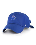 47 Brand Women's Edmonton Oilers Bow Back Clean Up Hat - Edmonton Oilers, front view