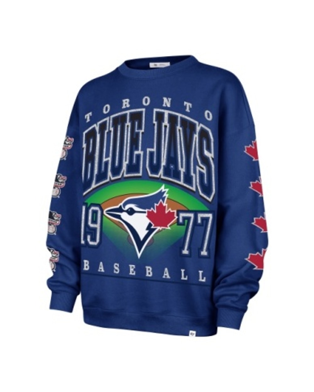 '47 Brand Women's Toronto Blue Jays Go Big Oversize Crew