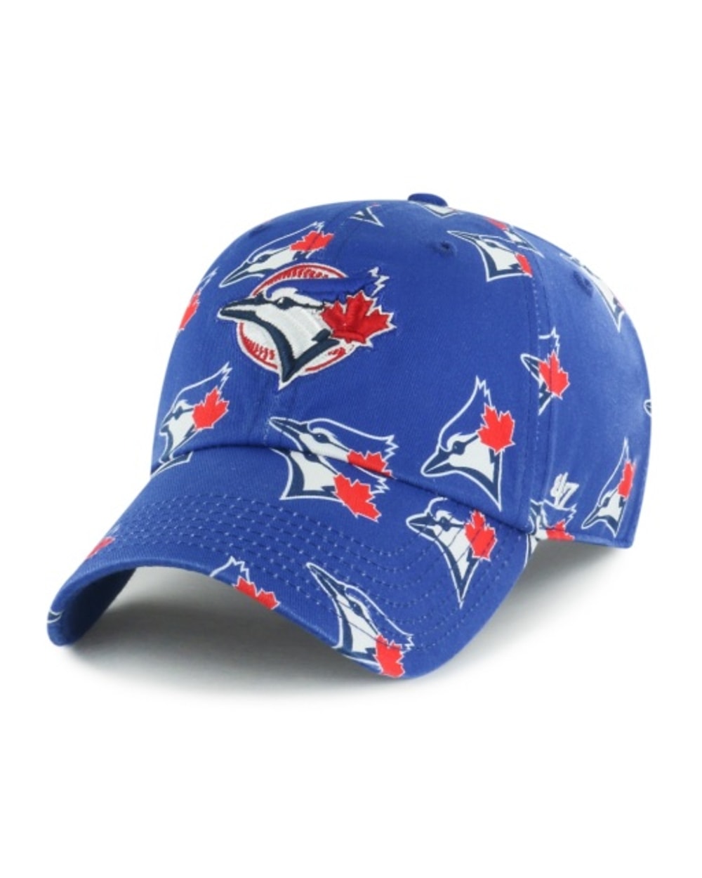 47 Brand Youth Toronto Blue Jays Printfetti Clean Up Hat - Toronto Blue Jays, front view