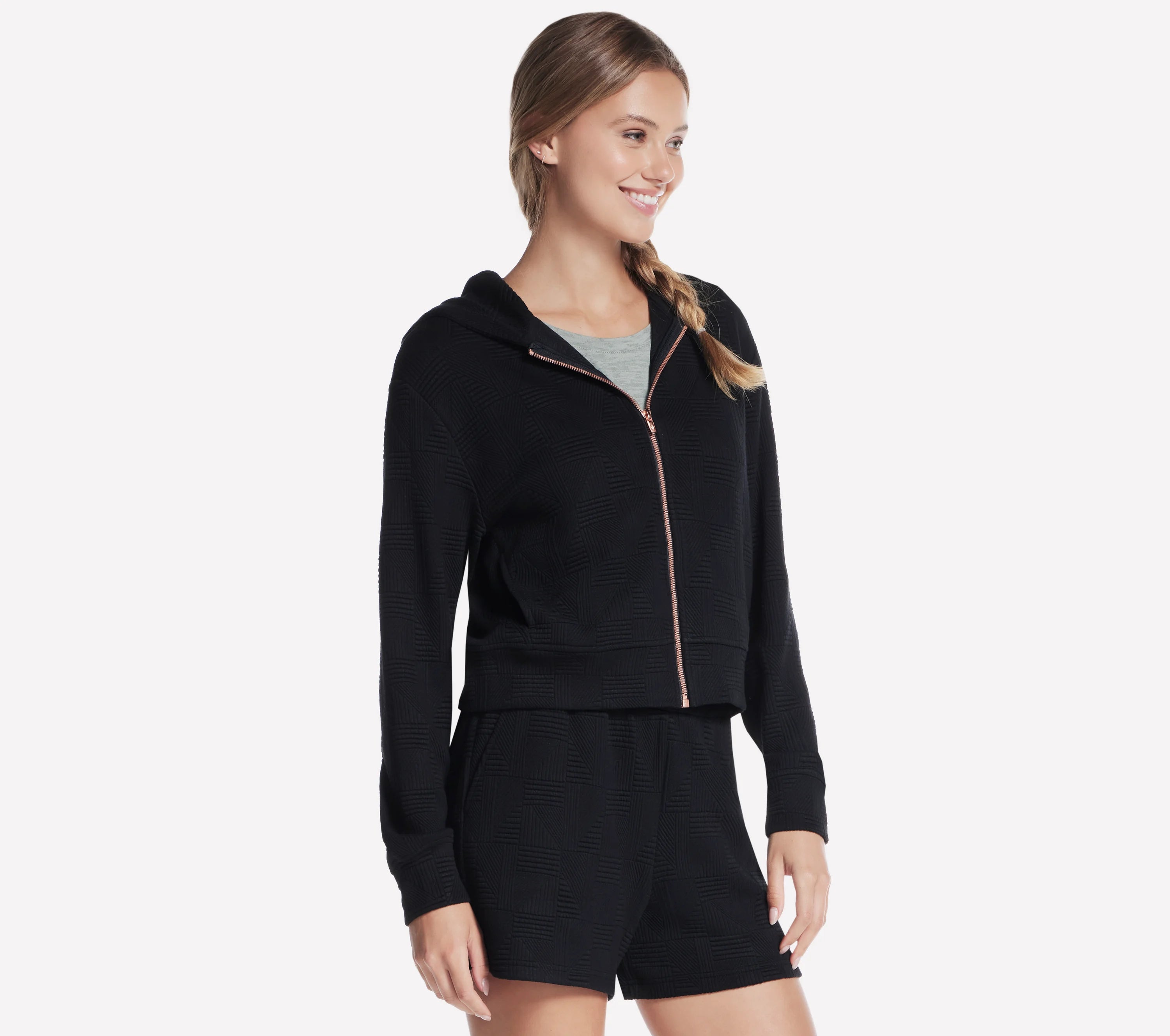 Skechers Women's GO WALK Everywhere Diamond Full Zip Jacket