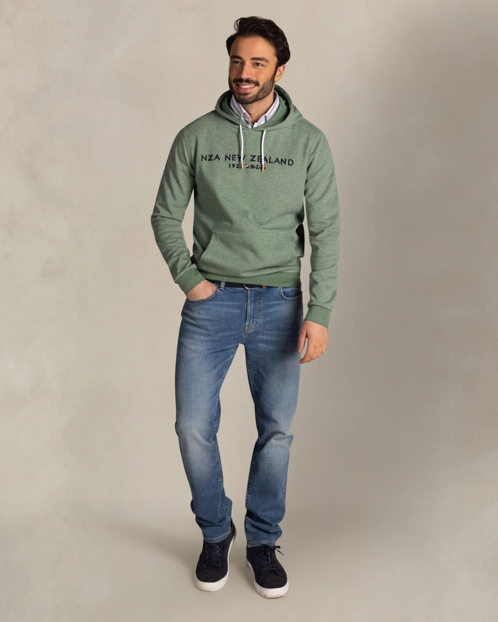 New Zealand Auckland Men's Cotton Hoodie